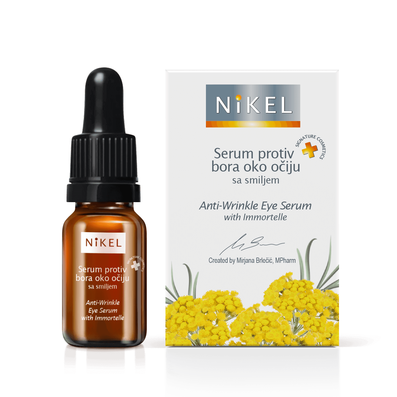 Serum protiv bora za podrucje oko ociju sa smiljem - Nikel