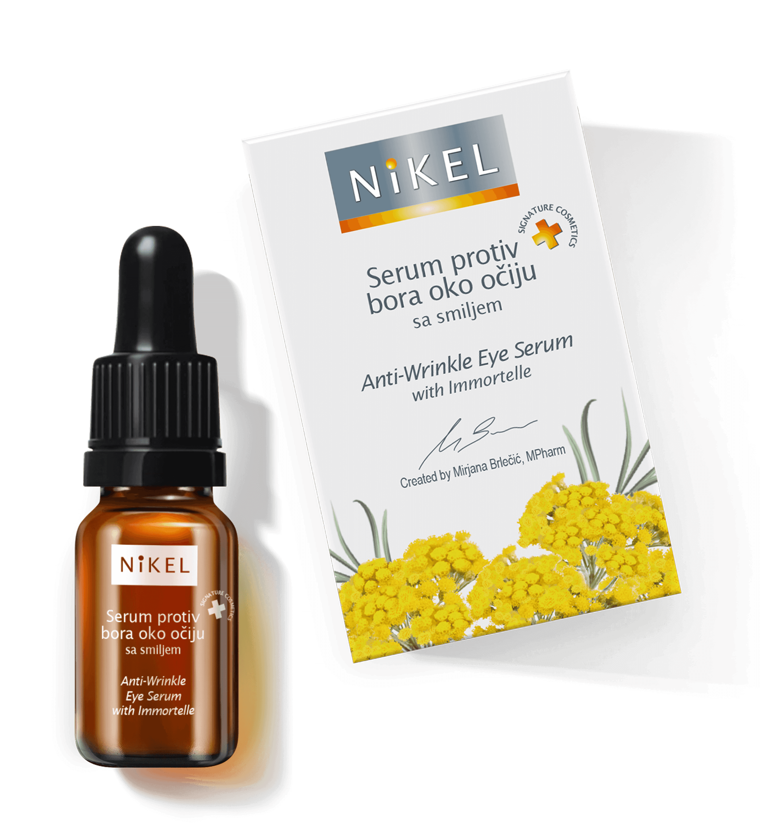 Serum protiv bora za podrucje oko ociju sa smiljem - Nikel