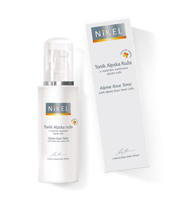 Tonik za lice s maticnim stanicama alpske ruže - NiKEL INOVACIJA