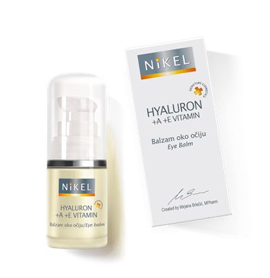 Nikel balzam protiv bora oko ociju- Hyaluron+A+E vitamin