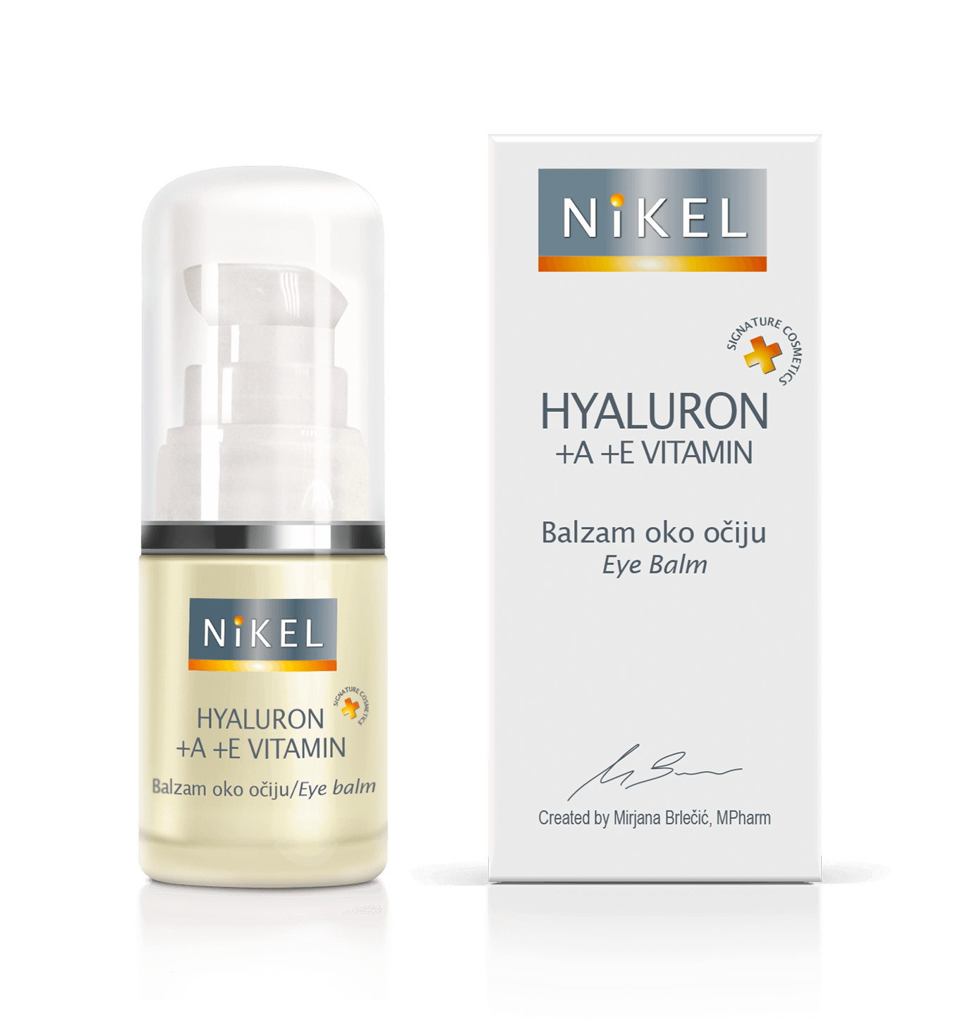 Nikel balzam protiv bora oko ociju- Hyaluron+A+E vitamin