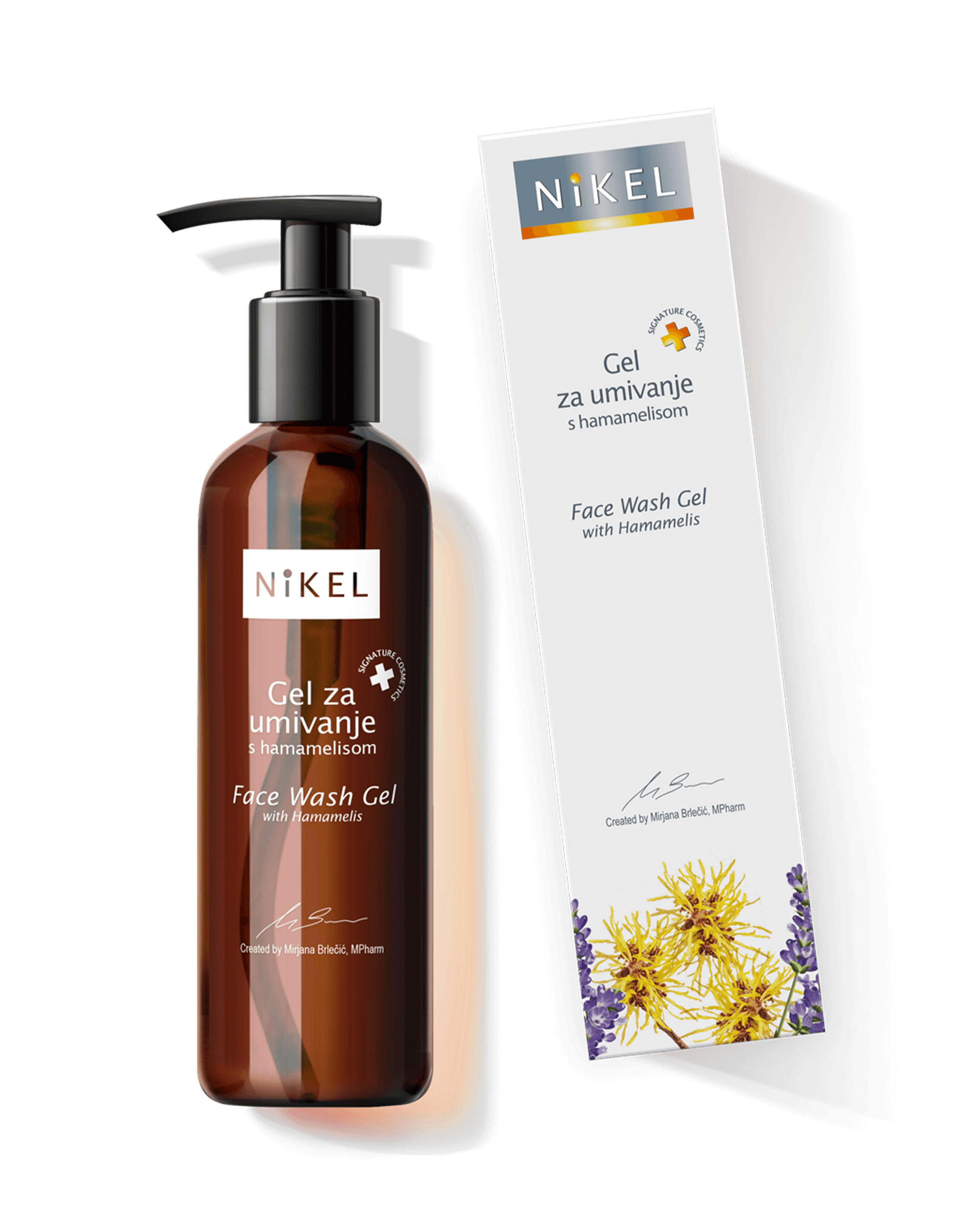 Gel za Umivanje Lica | Hamamelis | Nikel Kozmetika™