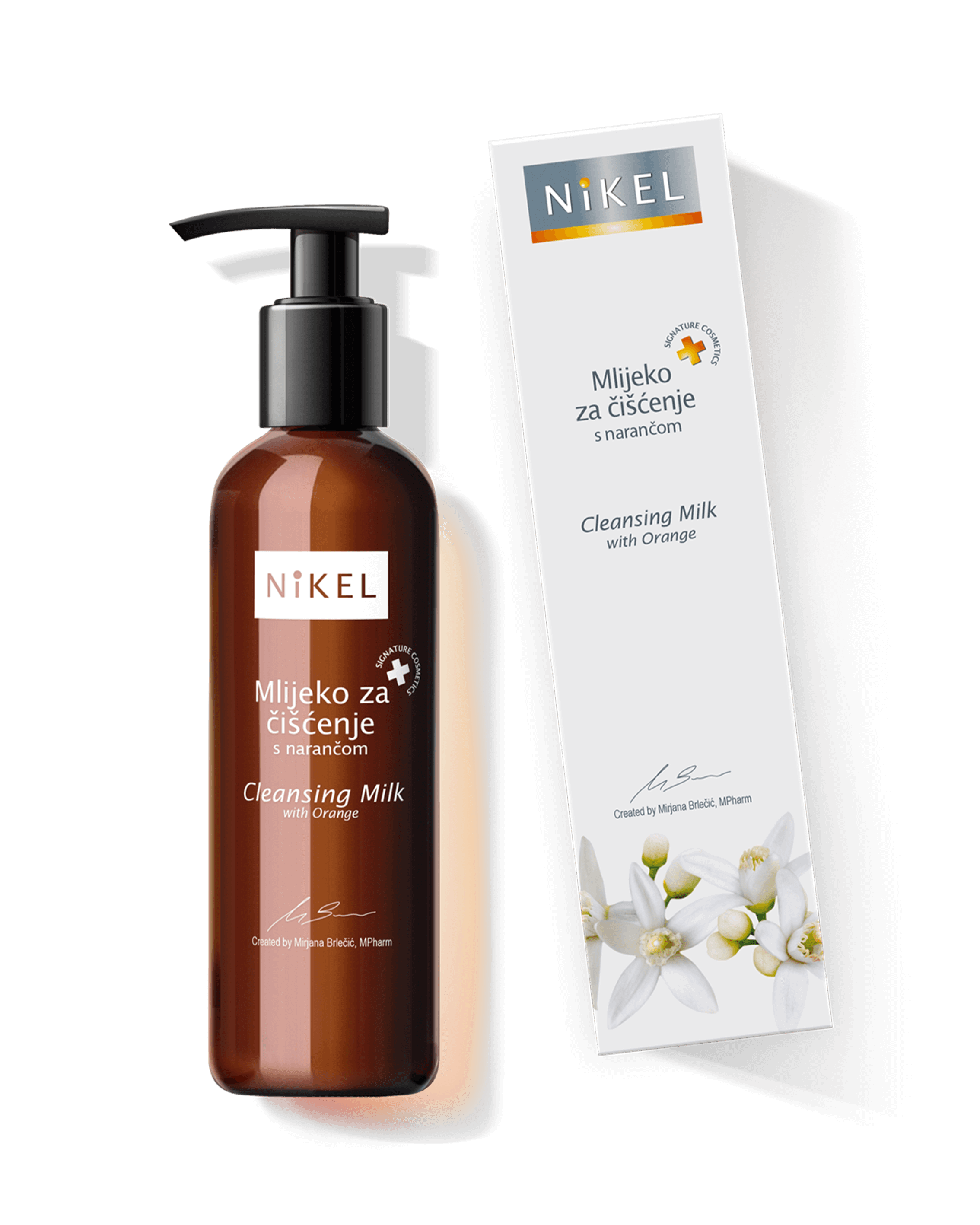Mlijeko za cišcenje lica s narancom - Nikel kozmetika