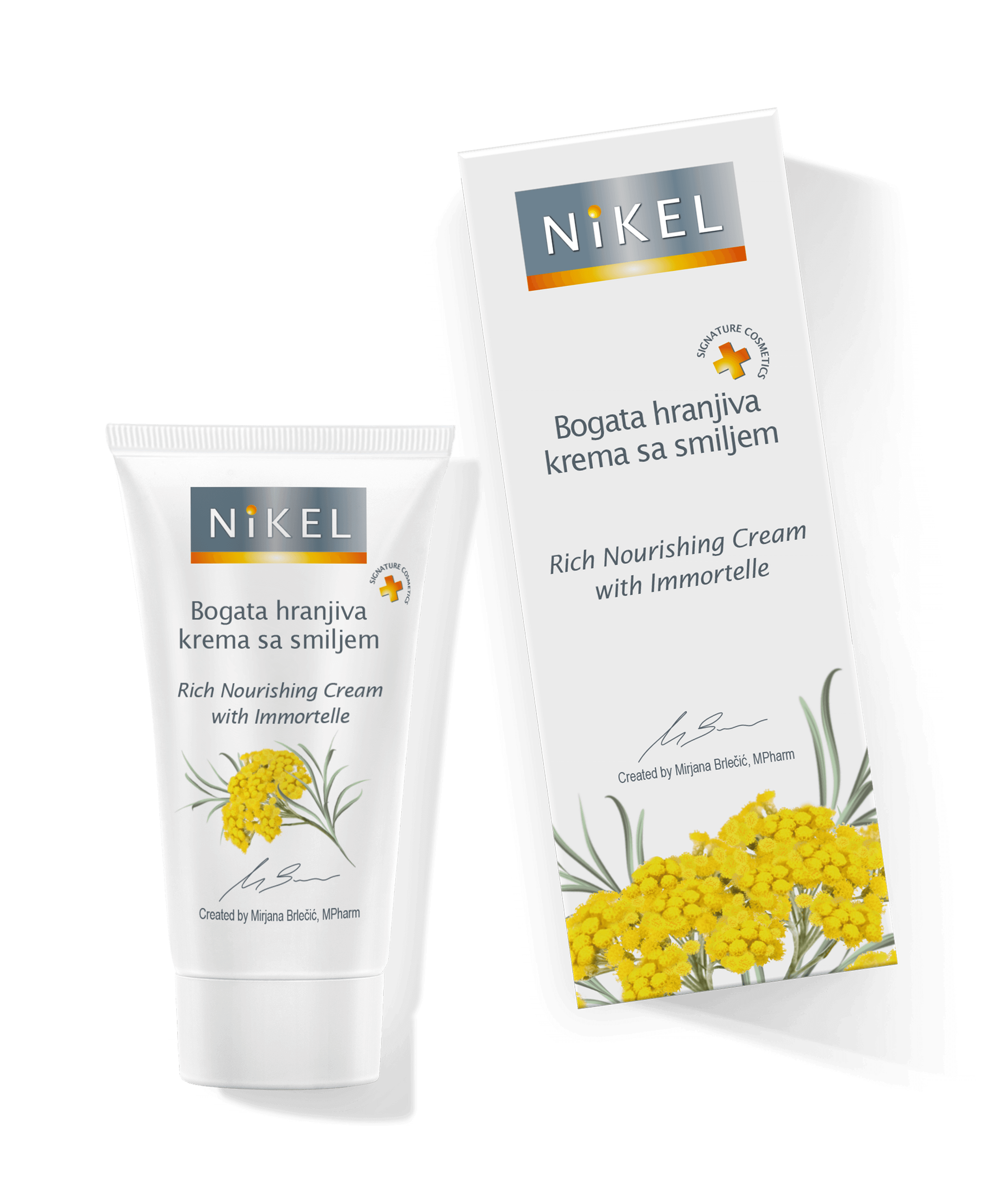 Bogata hranjiva krema sa smiljem za suhu kožu - Nikel kozmetika