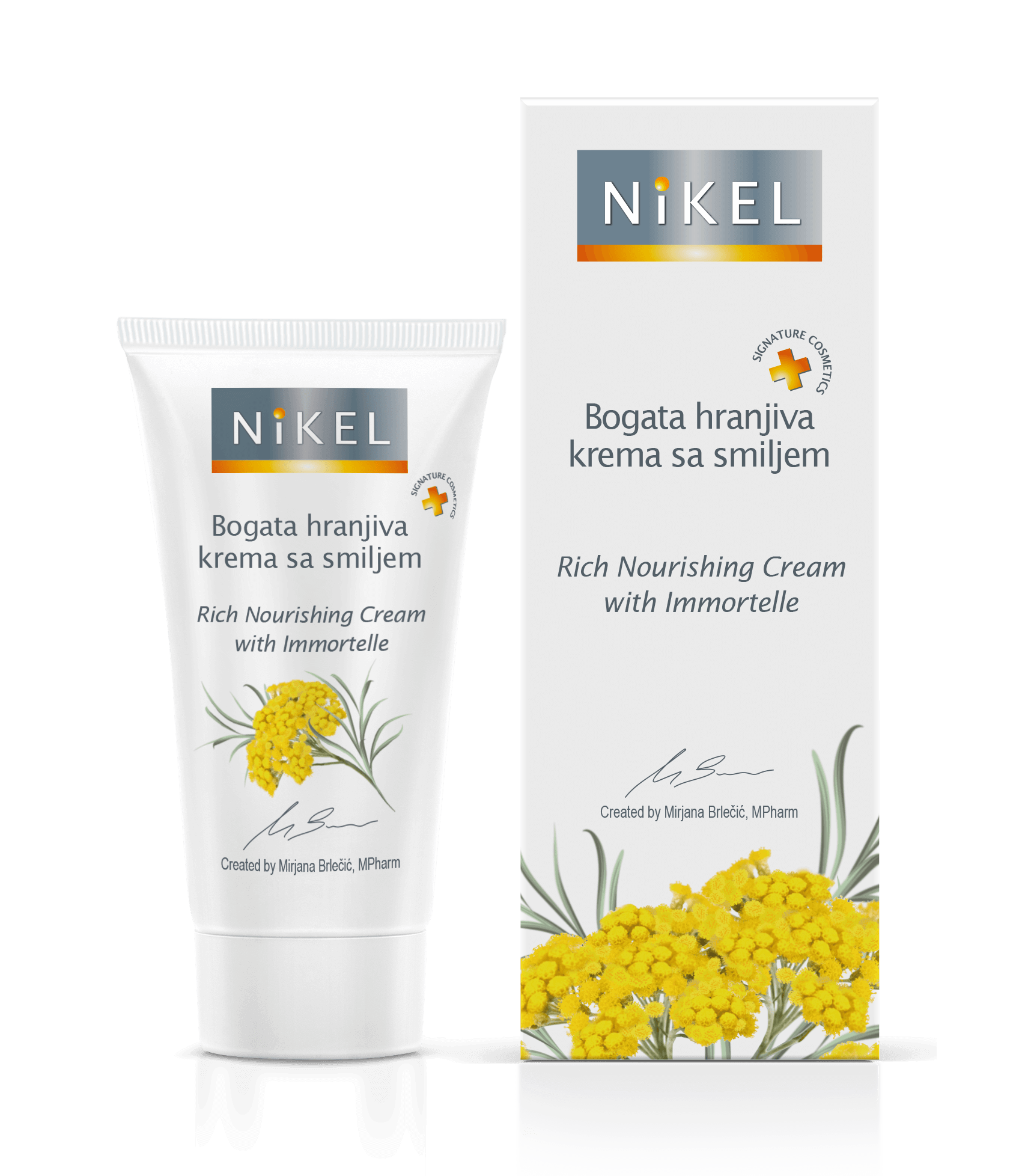 Bogata hranjiva krema sa smiljem za suhu kožu - Nikel kozmetika