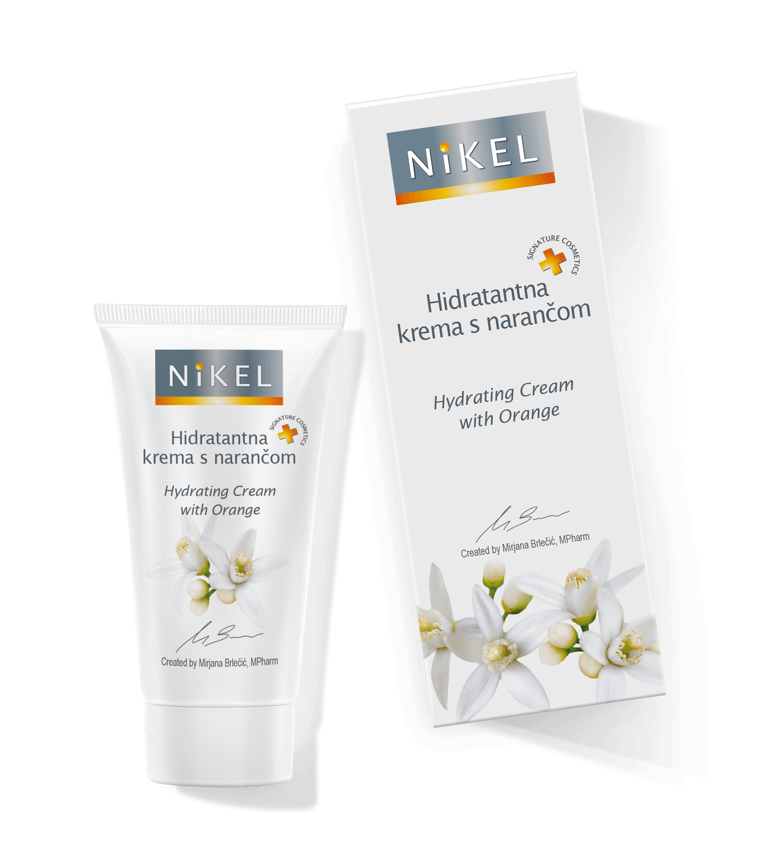 Hidratantna krema za lice s narancom - Nikel kozmetika