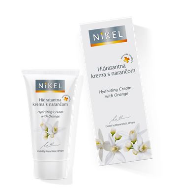 Hidratantna krema za lice s narancom - Nikel kozmetika