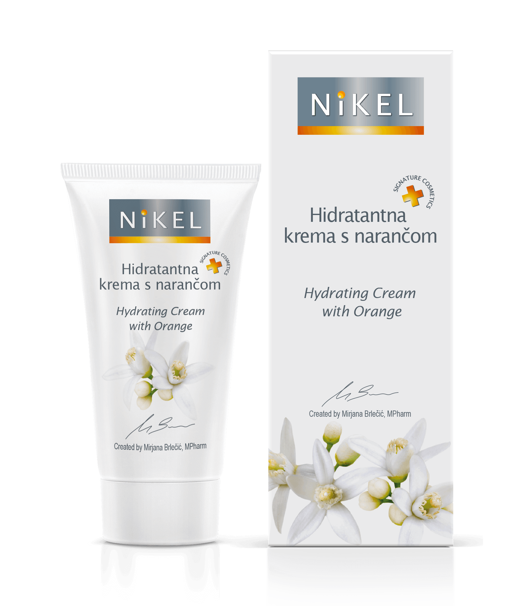Hidratantna krema za lice s narancom - Nikel kozmetika