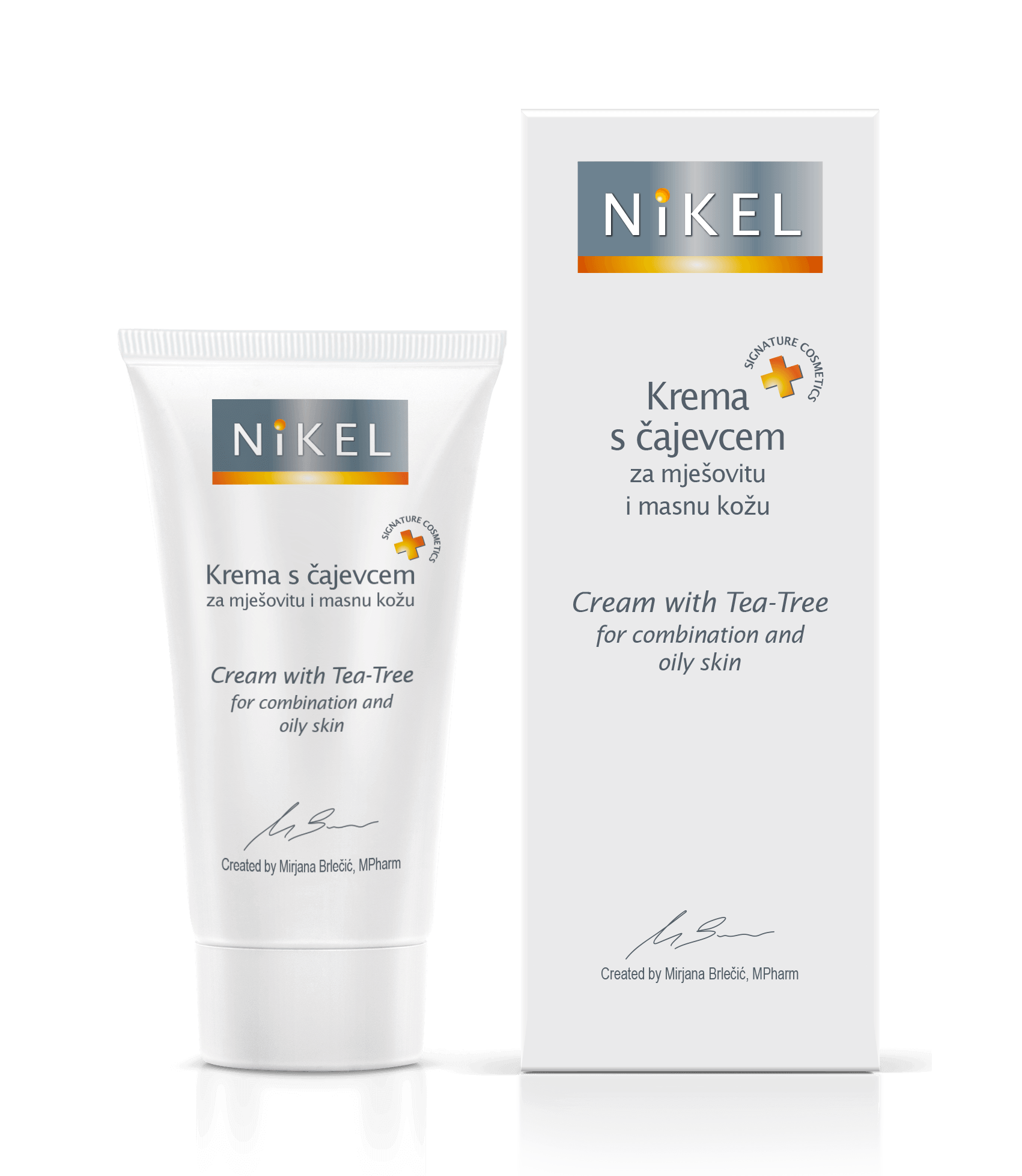 Krema s cajevcem za masnu i mješovitu kožu - Nikel kozmetika