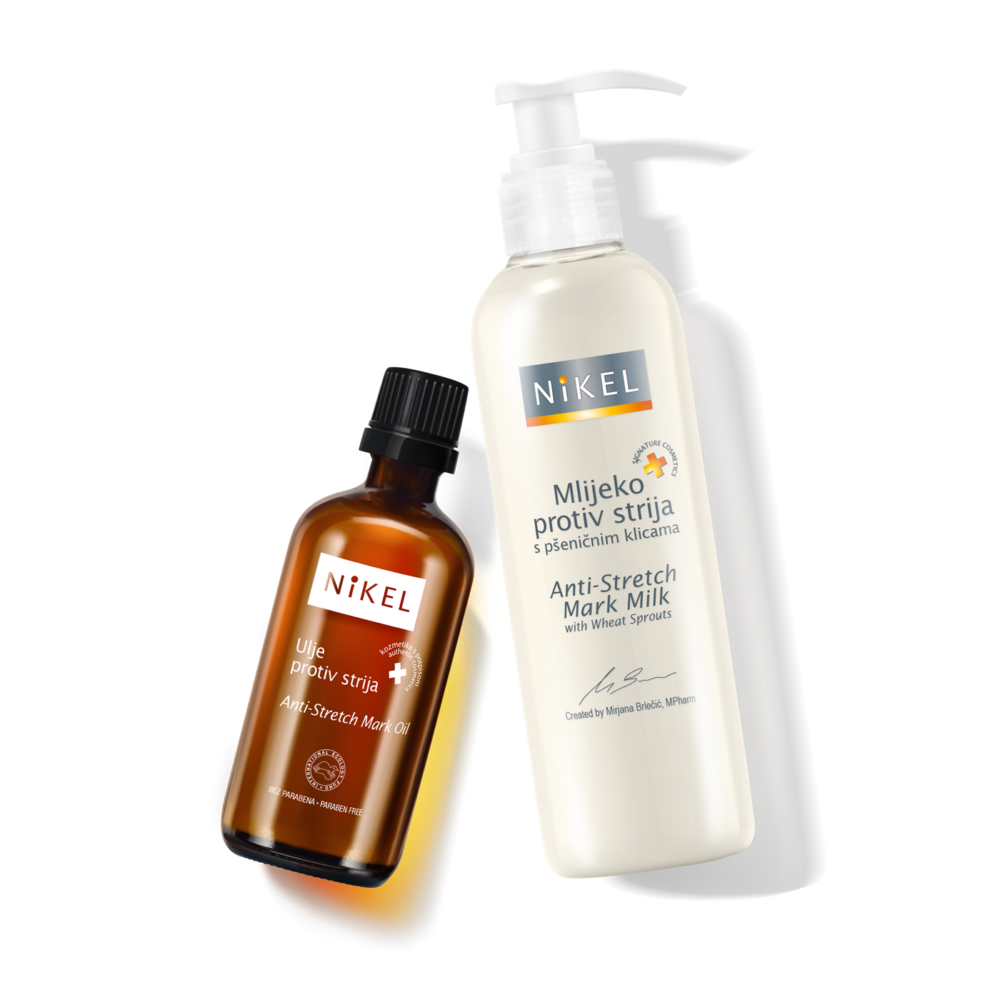 Ulje i Mlijeko Protiv Strija za Trudnice | Nikel Kozmetika™