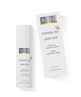 Nikel krema za lice sa snježnom algom - Control 365 Undo Age