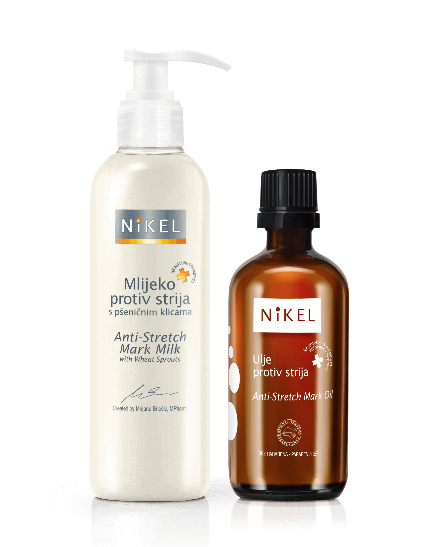 Ulje i Mlijeko Protiv Strija za Trudnice | Nikel Kozmetika™