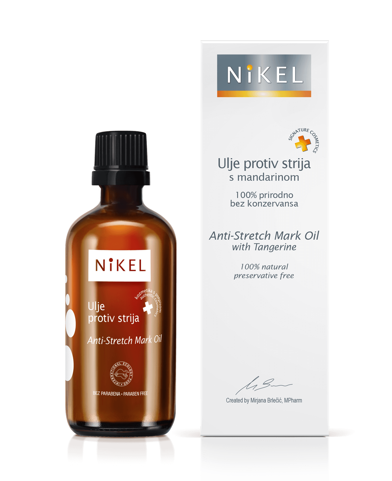 Ulje Protiv Strija s Mandarinom | Nikel Kozmetika™